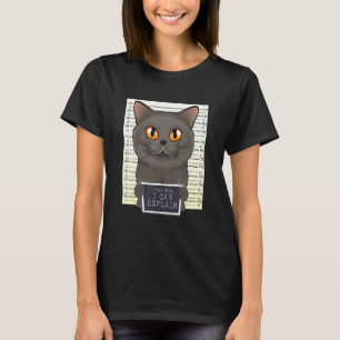 Dear Mum I Can Explain I British Shorthair Cat Mum T-Shirt