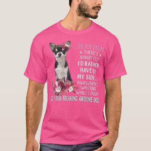 Dear Mum Mama Dog Lover Owner Happy Mother's Day T T-Shirt
