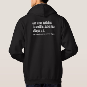 Dear Person Behind Me Hoodie