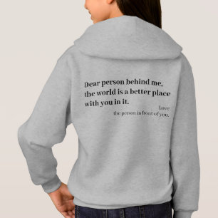 Dear person behind me T-shirt