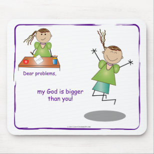 Dear Problems My God Is Bigger Than You Gifts Gift Ideas Zazzle Uk