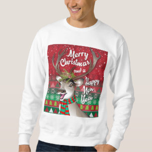 Dear Reindeer - Merry Christmas and happy NewYear Sweatshirt