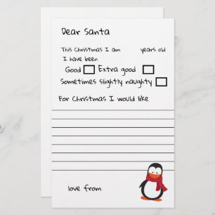Dear Santa A Personalised Letter To Santa Claus