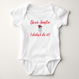 Dear Santa Baby Bodysuit