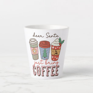 Dear Santa   Christmas Coffee Latte Mug