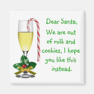 Dear Santa Christmas Magnet
