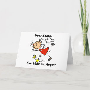 Dear Santa Christmas Tshirts and Gifts Holiday Card