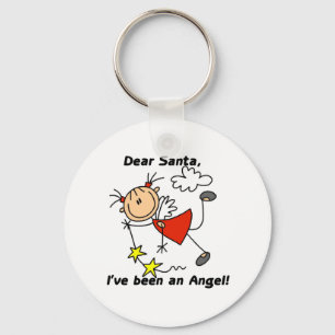 Dear Santa Christmas Tshirts and Gifts Key Ring