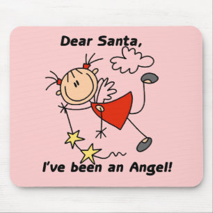 Dear Santa Christmas Tshirts and Gifts Mouse Mat