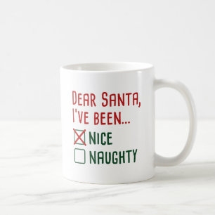 Dear Santa Coffee Mug