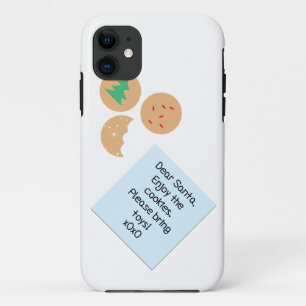 Dear Santa Cookies Please Bring Toys iPhone 11 Case