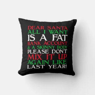 Dear Santa Cushion
