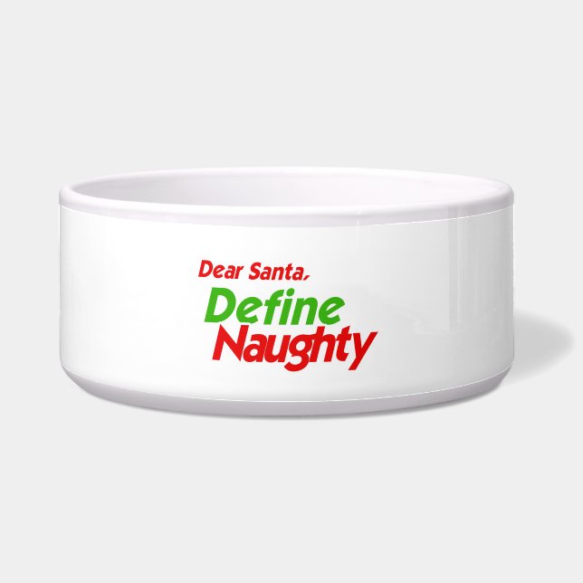 DEAR SANTA DEFINE NAUGHTY RED -.png (Front)