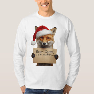 . Dear Santa Dog T-Shirt