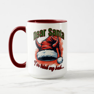 Dear Santa Funny Christmas Mug