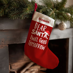 Dear Santa Funny Christmas Stockings