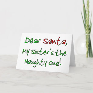 Dear Santa Holiday Card