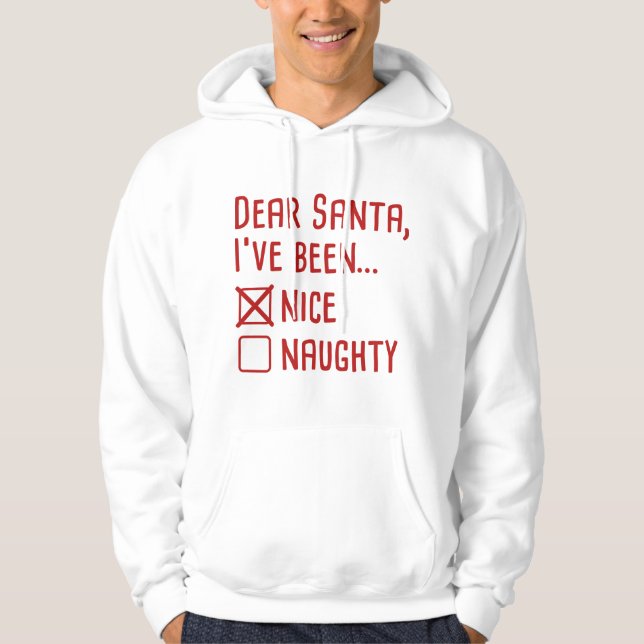 Dear Santa Hoodie (Front)