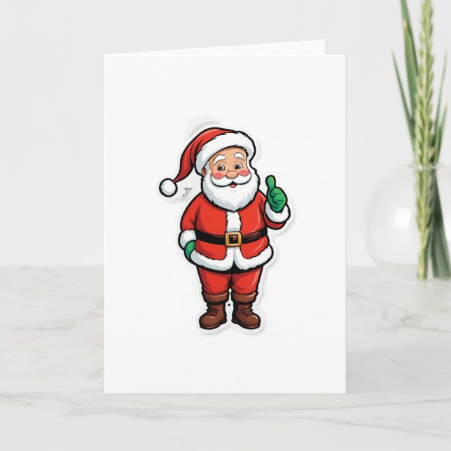 Dear Santa, I Can Explain...” Card (Front)