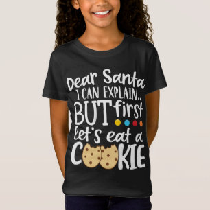 Dear Santa I Can Explain Christmas Cute T-Shirt
