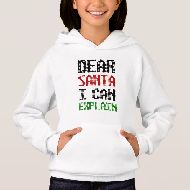 Dear Santa I can explain Christmas Naughty List (Front)