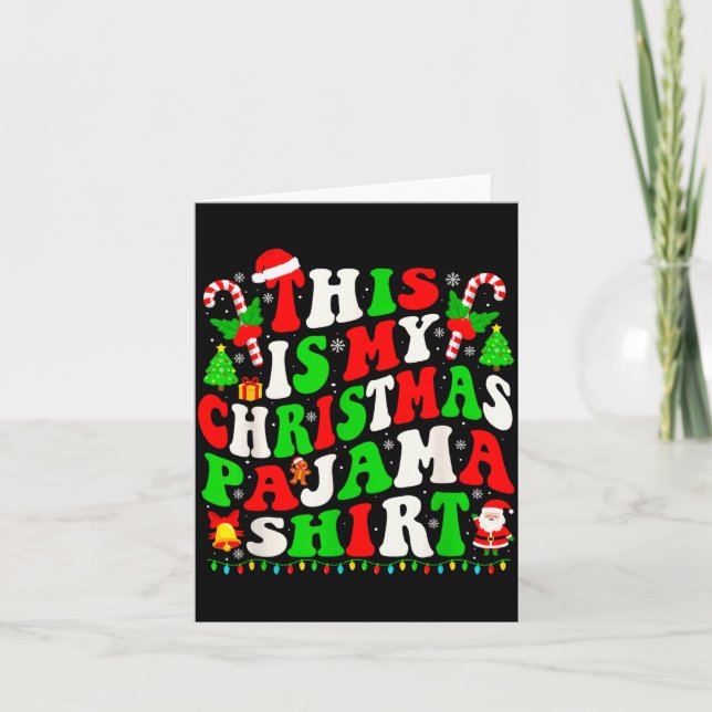 Dear Santa I Can Explain Funny Christmas Kids Men  Card (Front)