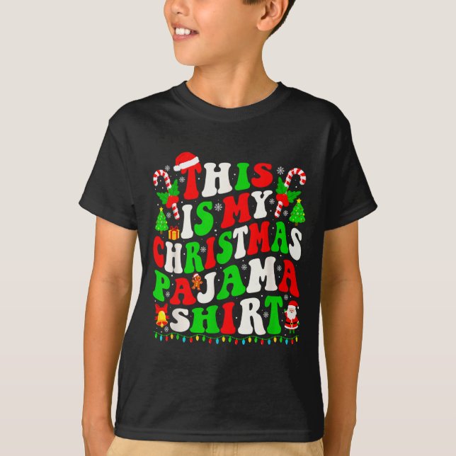 Dear Santa I Can Explain Funny Christmas Kids Men  T-Shirt (Front)