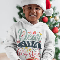 Dear Santa It's A Long Story Funny Christmas Cute