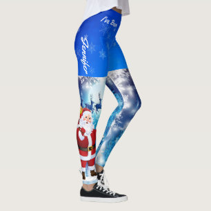 Dear Santa I've Been A Good Girl Women's Leggings