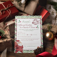 Dear Santa | Kids Personalised Letter to Santa