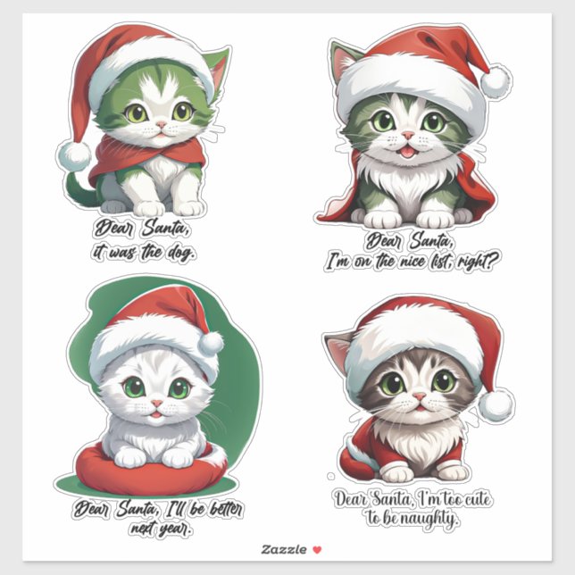 Dear Santa.. Kittens (Sheet)