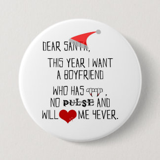 Dear Santa... -  large button