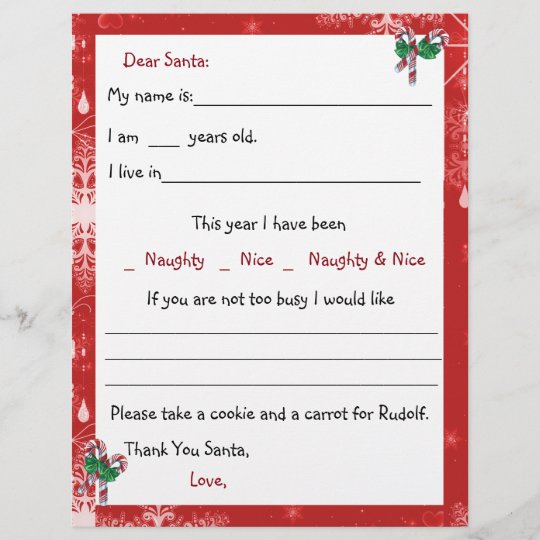 dear santa