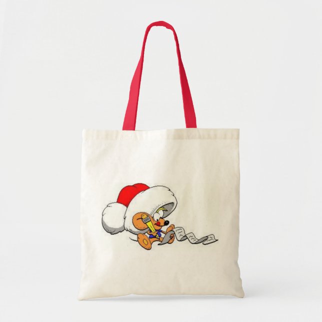 Dear Santa Mouse Tote Bag (Front)