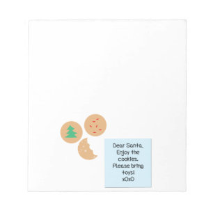 Dear Santa - Please Bring Toys Notepad