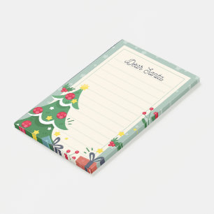Dear Santa Post-it Notes