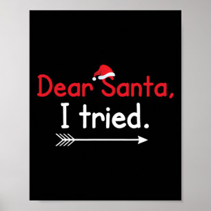 Dear Santa Poster