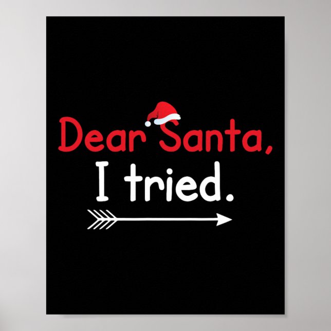 Dear Santa  Poster (Front)