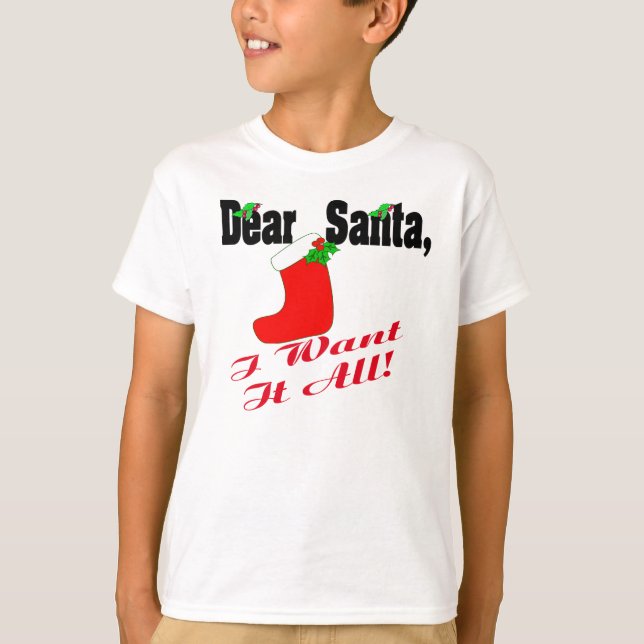 Dear Santa Shirt (Front)