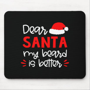 Dear Santa Shirt Funny Matching Family Christmas P Mouse Mat