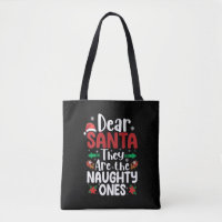 Dear Santa They Are Naughty Ones Christmas Matchin