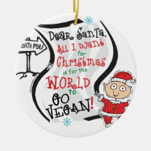 Dear Santa Vegan Wish
