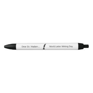 Dear Sir Madam Black Ink Pen