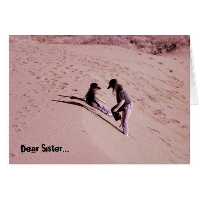 Dear Sister.... (Front Horizontal)