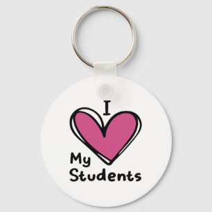 Dear Student Behind Me Key Ring
