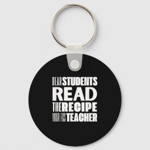 Dear Students, Read The Recipe Your Fcs Teacher  Key Ring