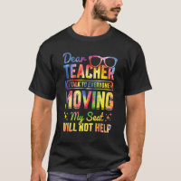 Dear Teacher I talk to Everyone Kids School Toddle