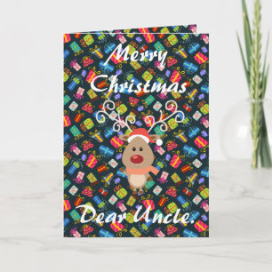 Dear Uncle. Holiday Card