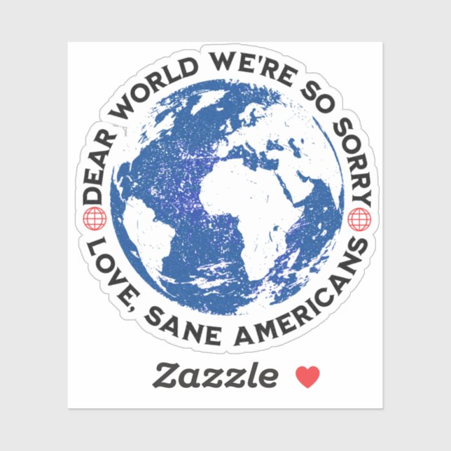 Dear World We're So Sorry (Sheet)