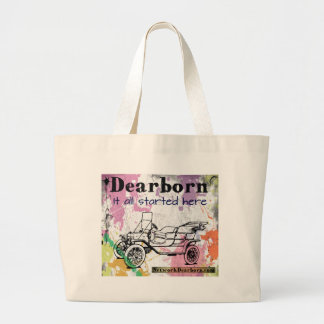Dearborn - It All Started Here - tote bag
